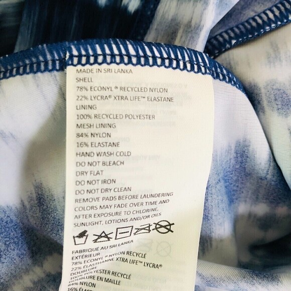 Prana Womens Marina Tankini Top UPF 50+ Size 34D - Picture 8 of 8